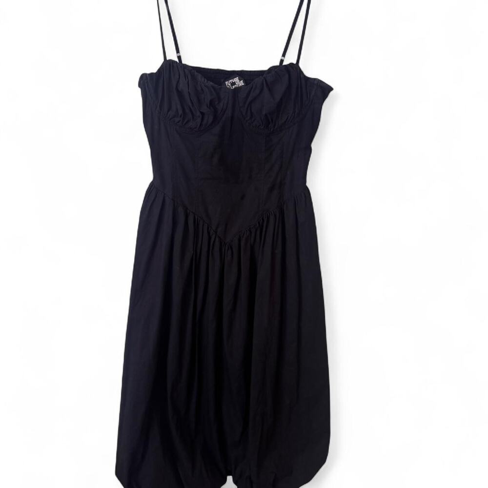 Future collective black midi dress - Picture 4 of 6